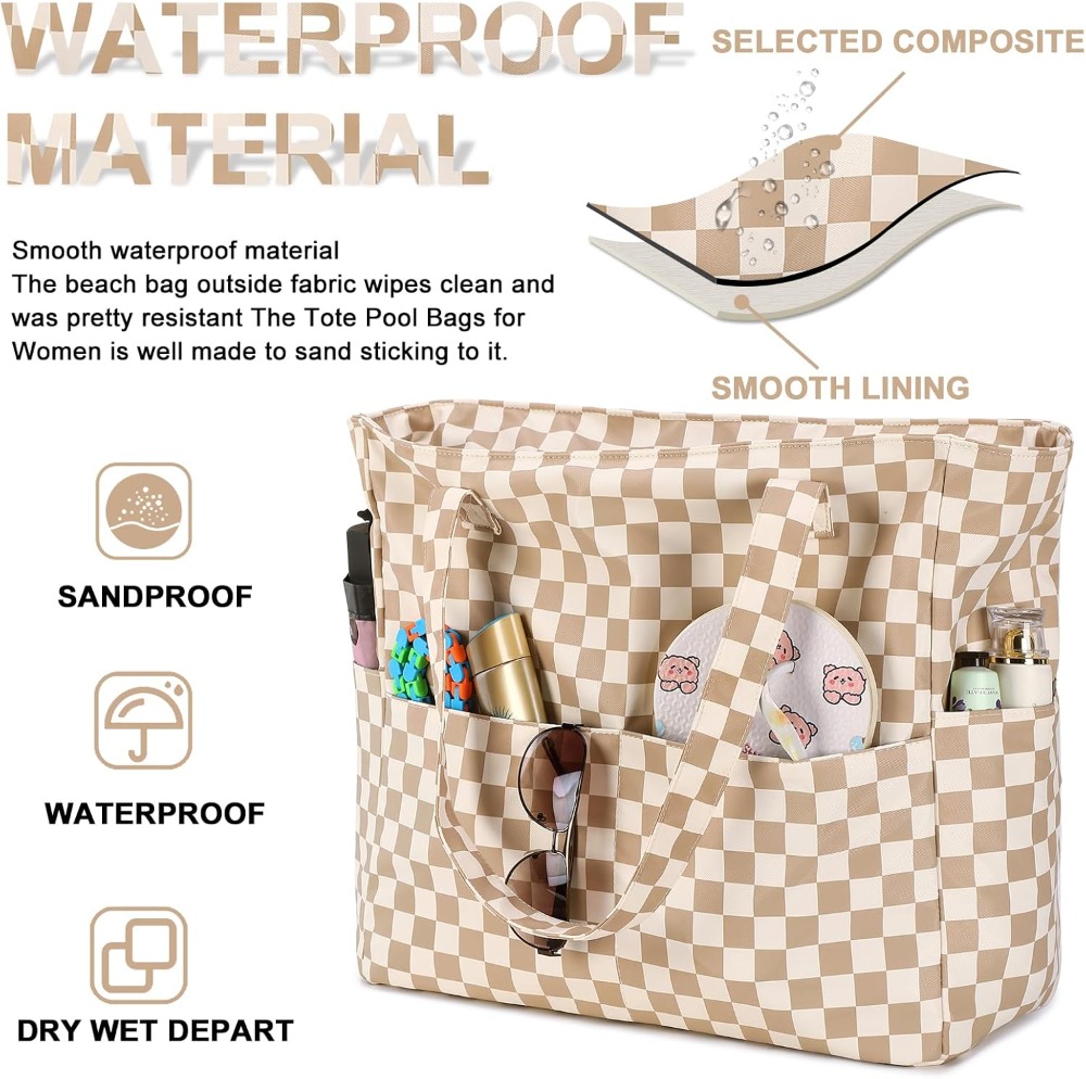 Extra Large Waterproof Beach T - Tote Bag Beach avis et prix