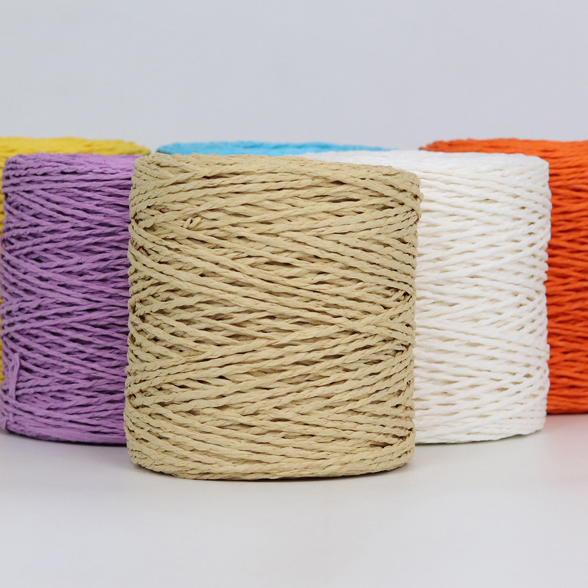 100g Raffia Straw Yarn Handmad - Crochet Bag Raffia avis et prix
