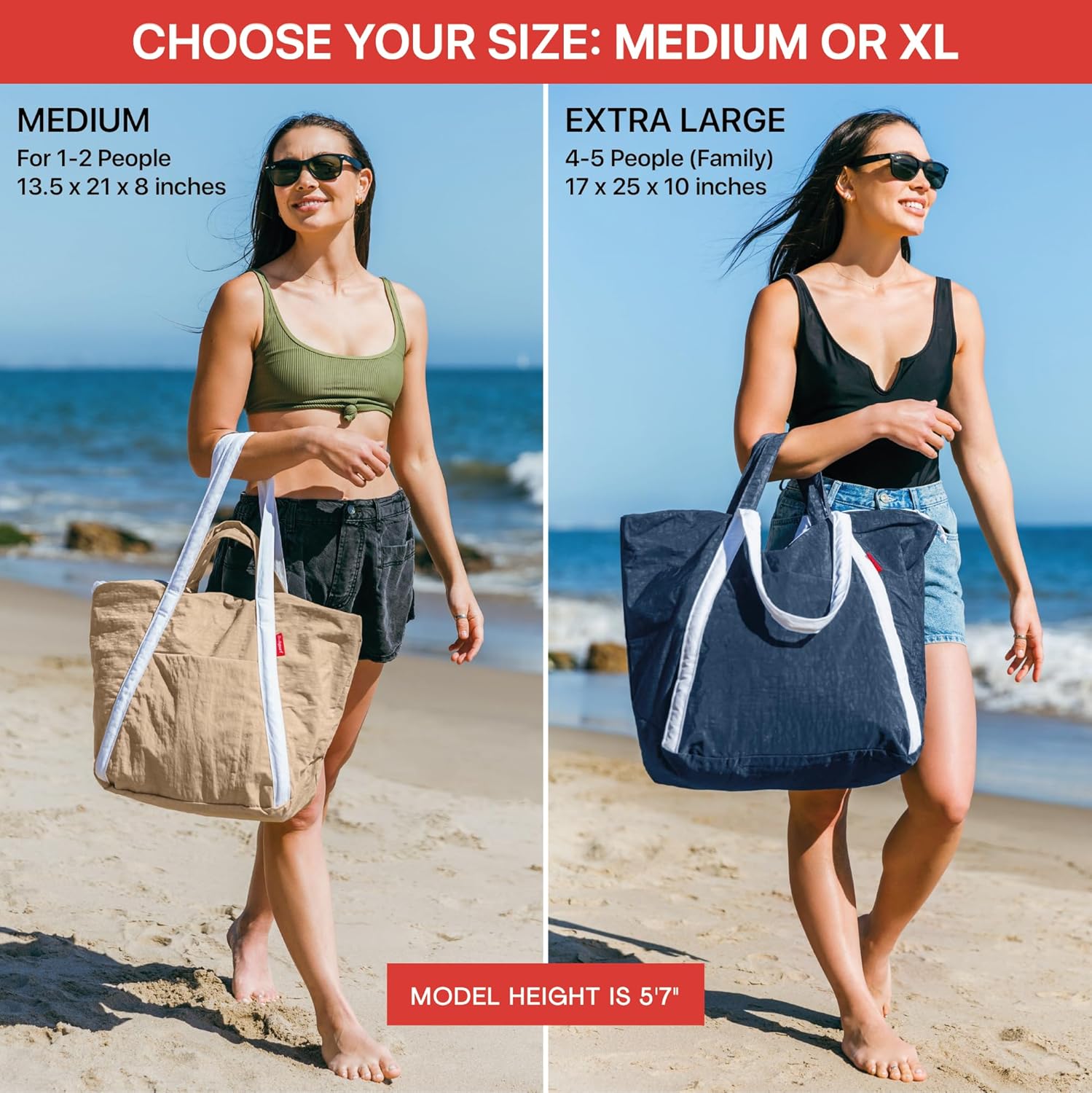 Waterproof Beach Bag for Trave - Tote Bag Beach avis et prix