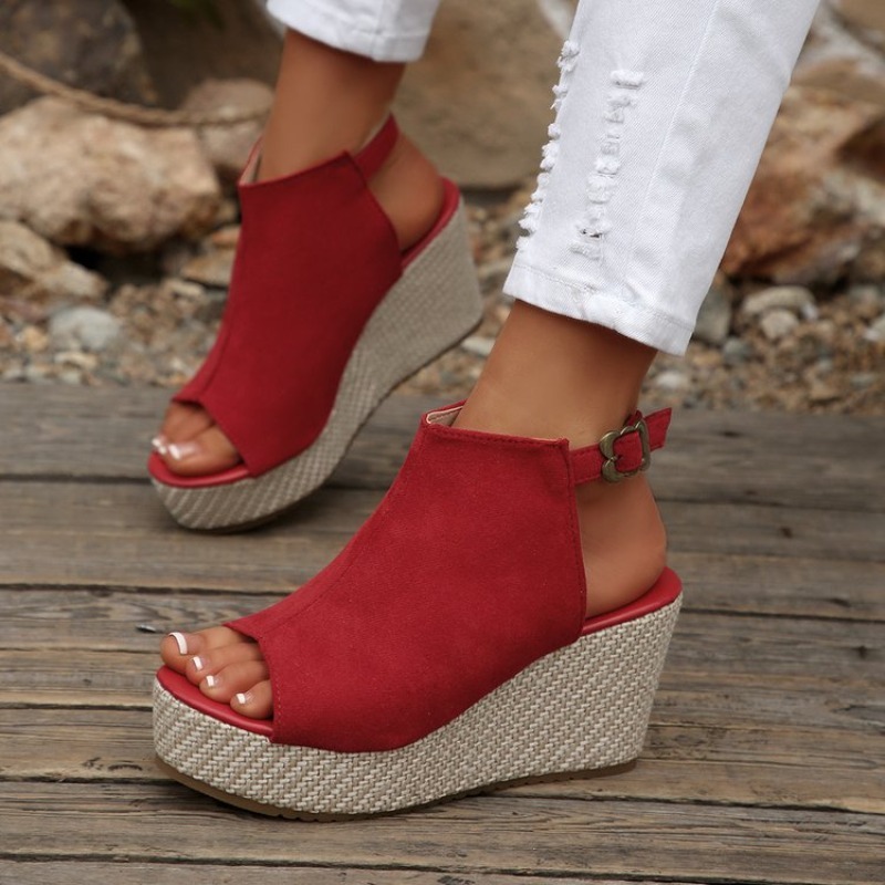 Women Sandals Summer Wedge Pla - Wedge Espadrille Women avis et prix