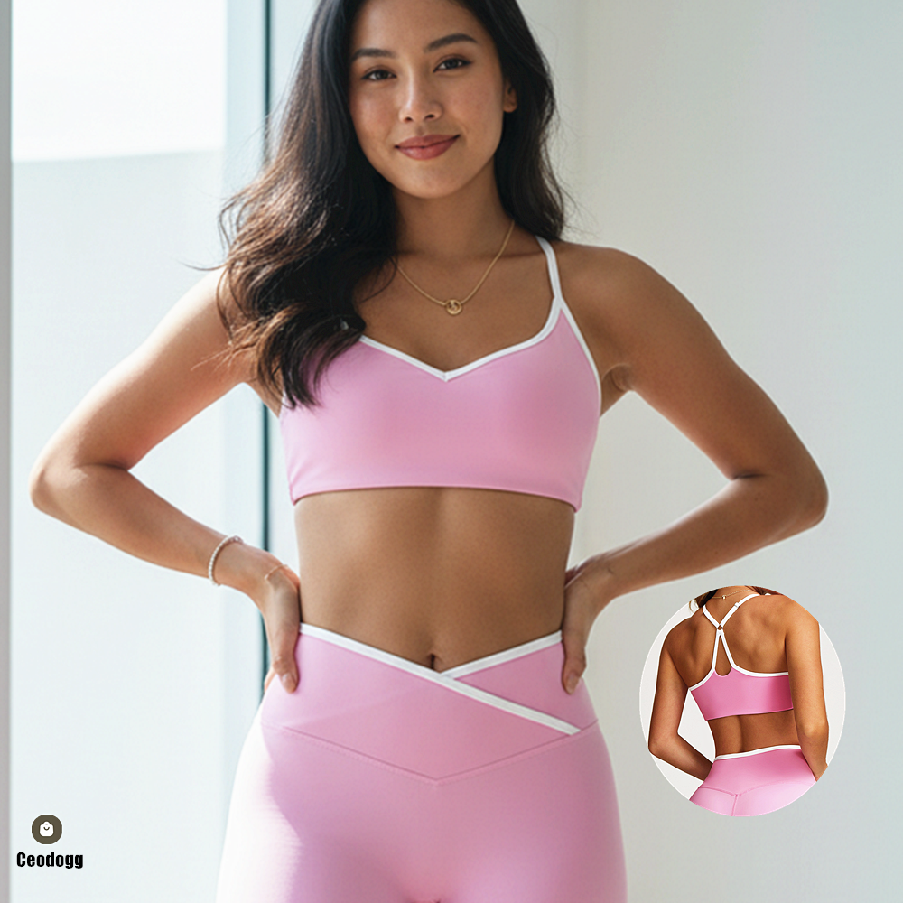 Gym Underwear Women's Sport Br - Crop Top Crochet avis et prix