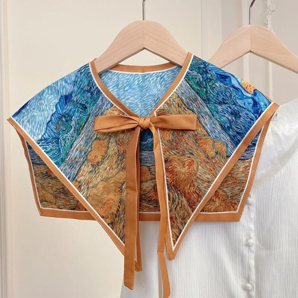 Floral Pattern Shirt Fake Coll - Blouse Off Shoulder avis et prix