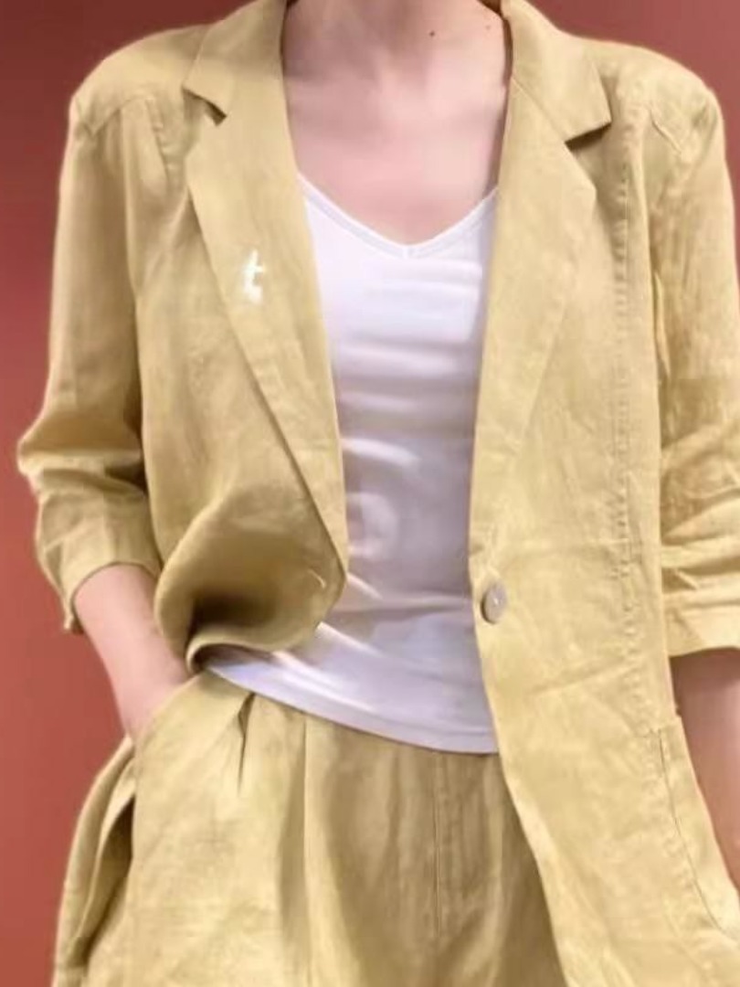Slimming Wide Leg Short Pants  - Linen Pant Wide avis et prix