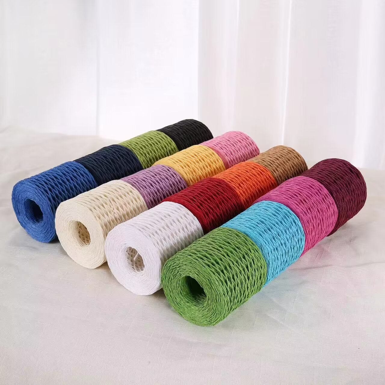 190g Raffia Yarn, Straw Paper  - Crochet Bag Raffia avis et prix