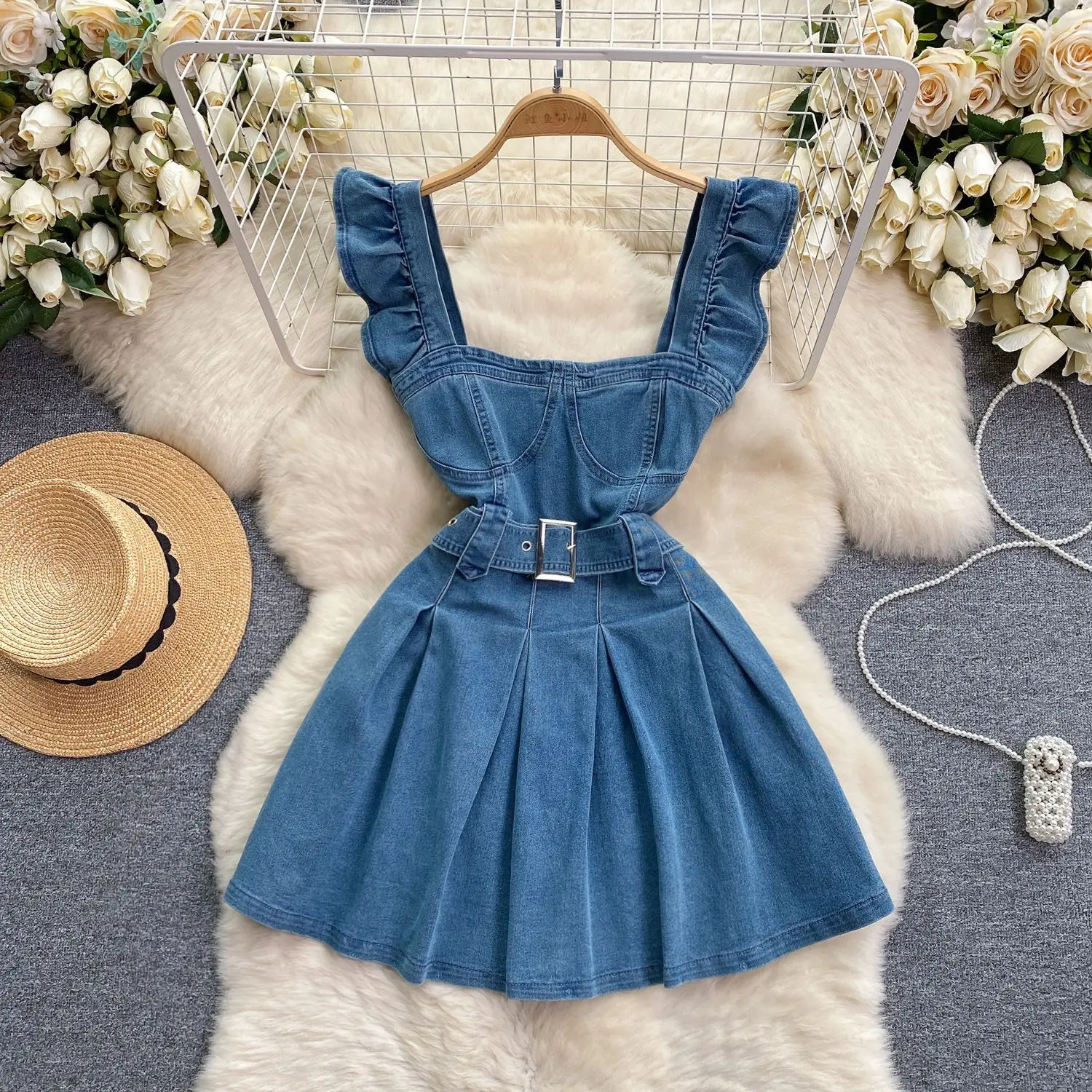 Korean Version of The College  - Maxi Dress Halter avis et prix