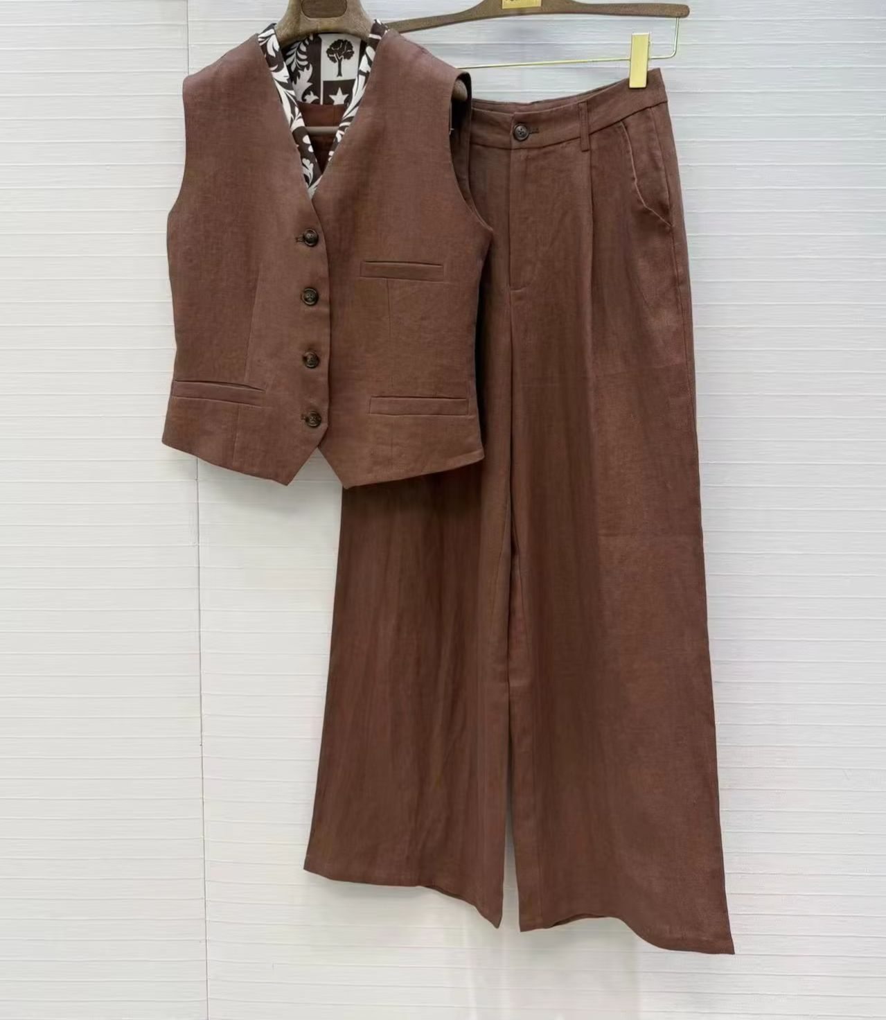 Old Man Qian's linen casual tw - Linen Pant Wide avis et prix