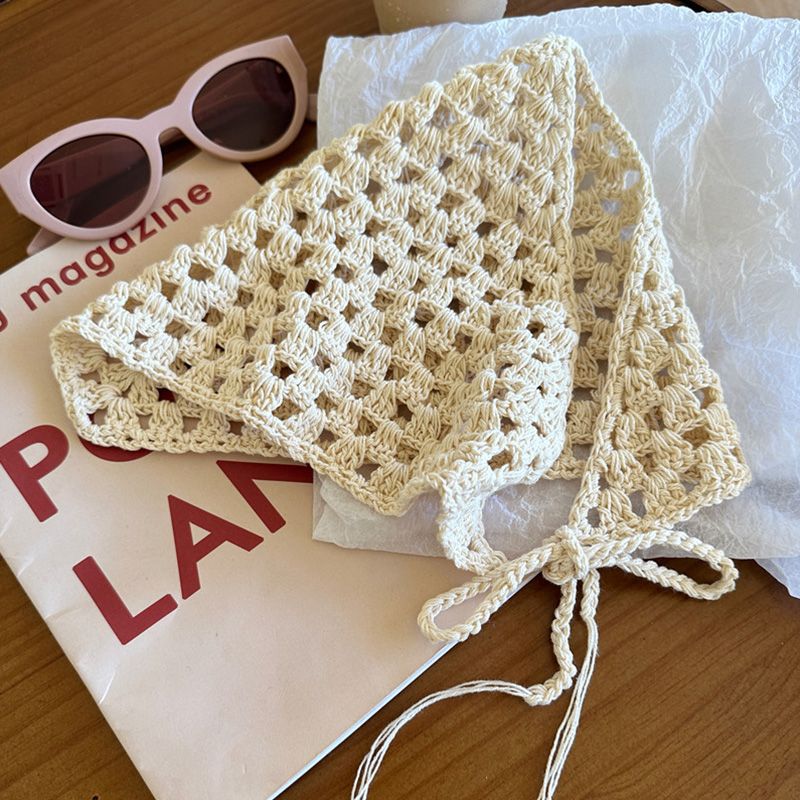 Crochet Triangle Hair Scarf Ho - Headband Summer Knit avis et prix