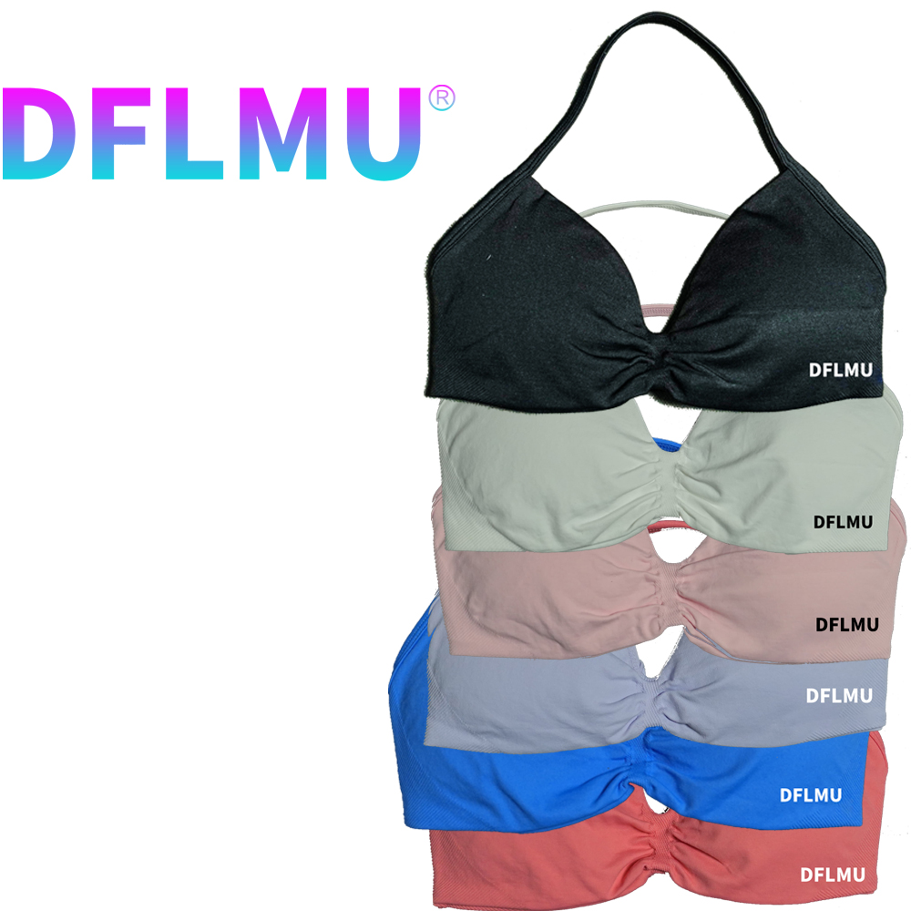 DFLMU Women Halter Sports Bra  - Crop Top Crochet avis et prix