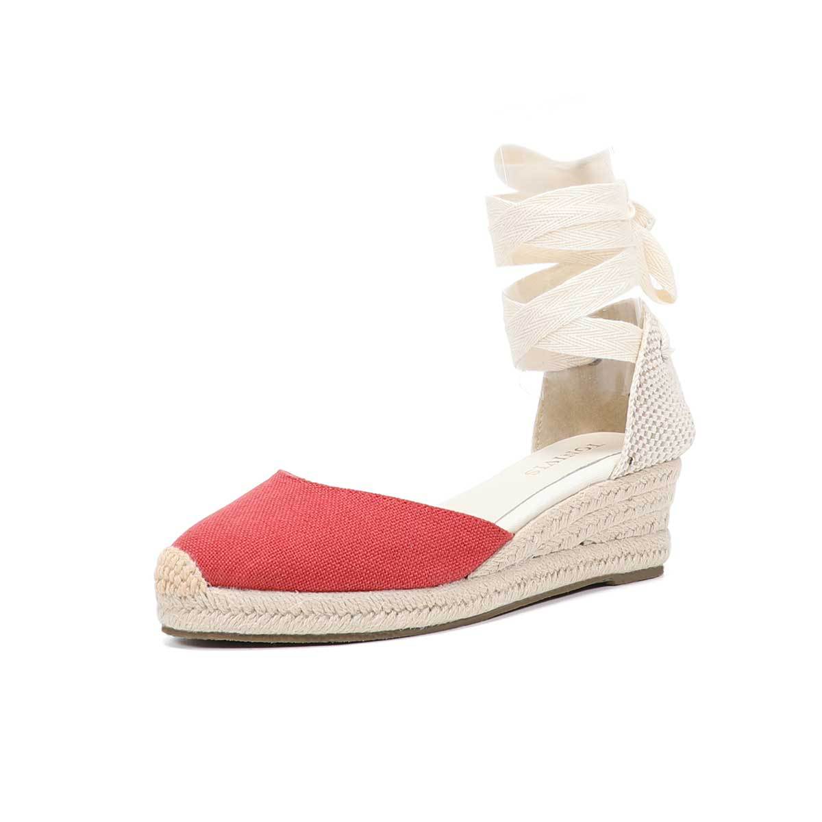 Women Wedge Espadrilles Lace U - Wedge Espadrille Women avis et prix