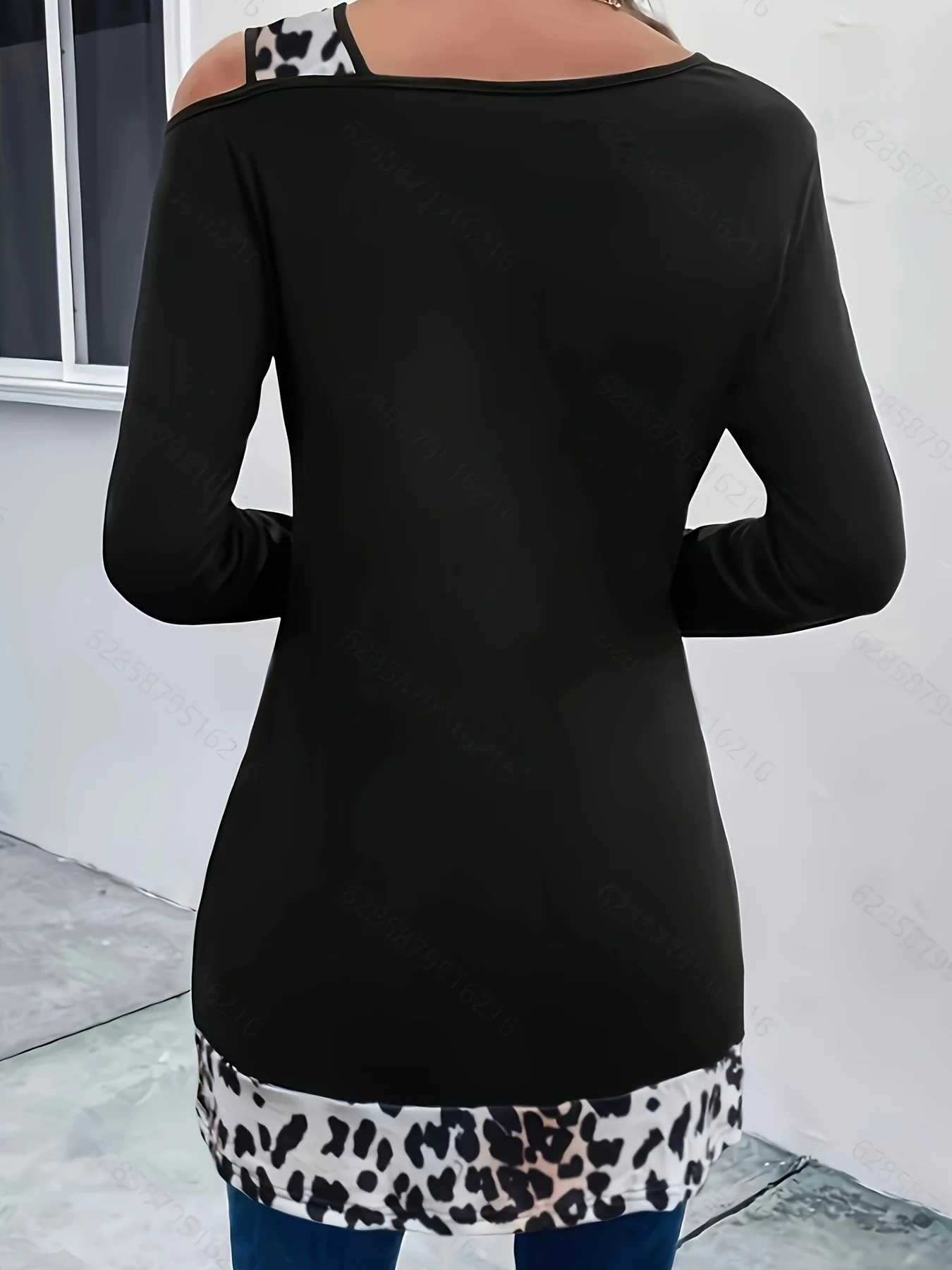 Plus Size 1XL-5XL Women's Fash - Blouse Off Shoulder avis et prix