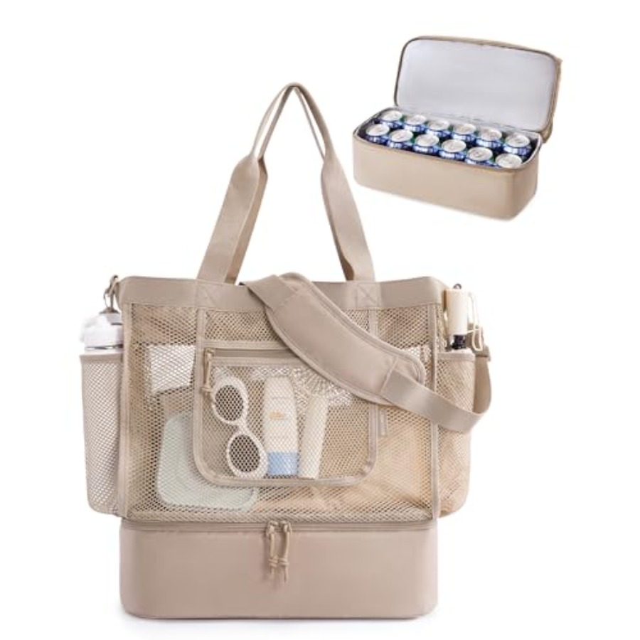 BAGSMART Beach Bag for Women M - Tote Bag Beach avis et prix