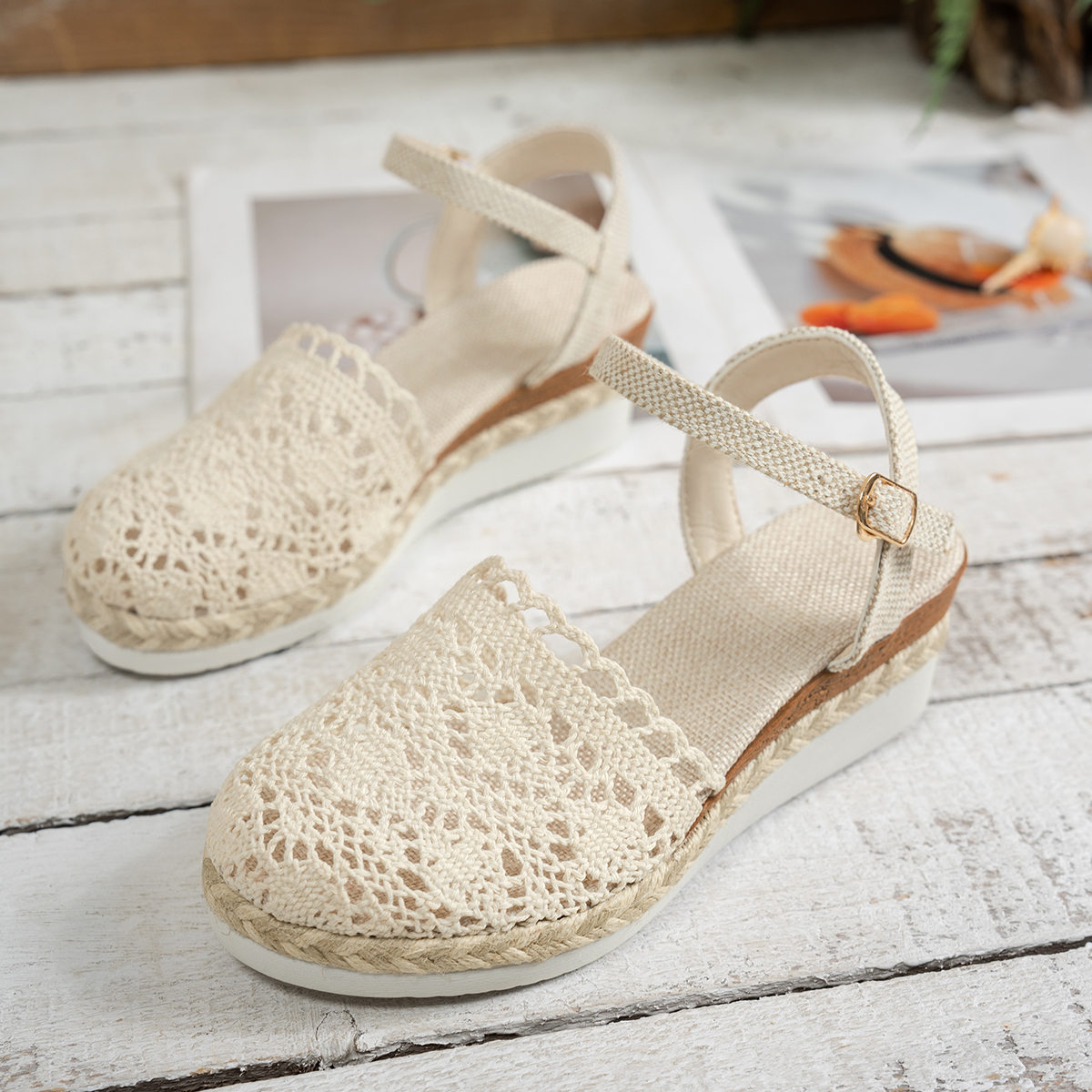 Women Wedge Sandals 2025 Summe - Wedge Espadrille Women avis et prix