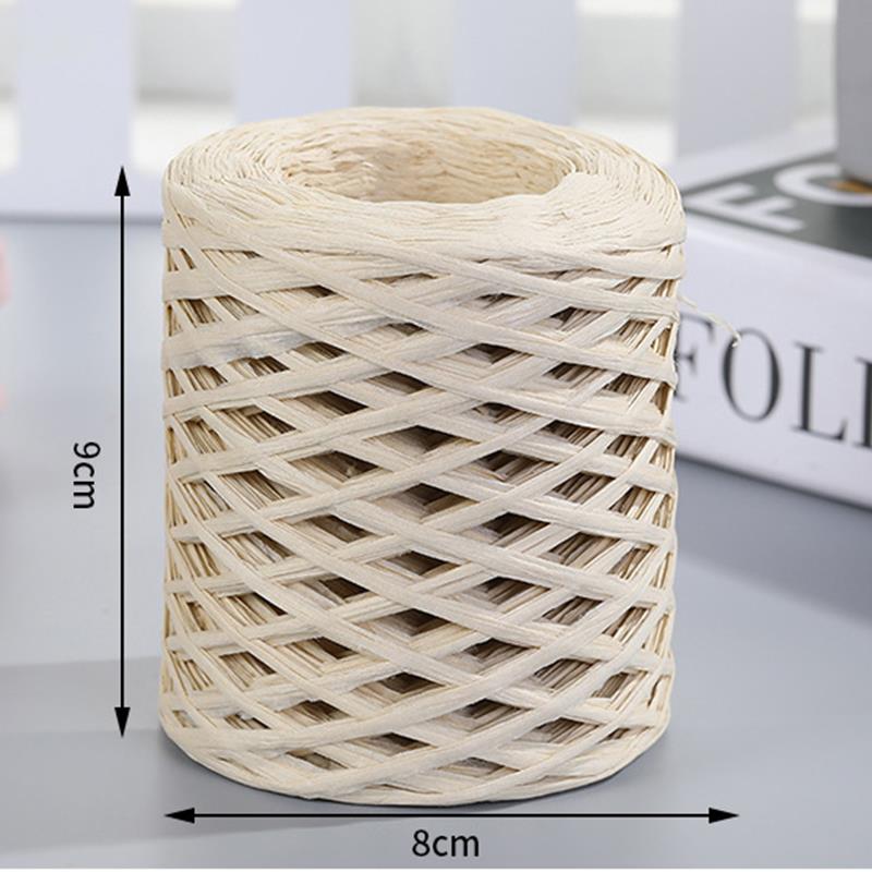 200M Raffia paper rope Straw Y - Crochet Bag Raffia avis et prix