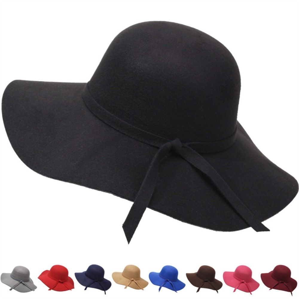 Vintage Style Bucket Hat Folda - Hat Floppy Wide avis et prix