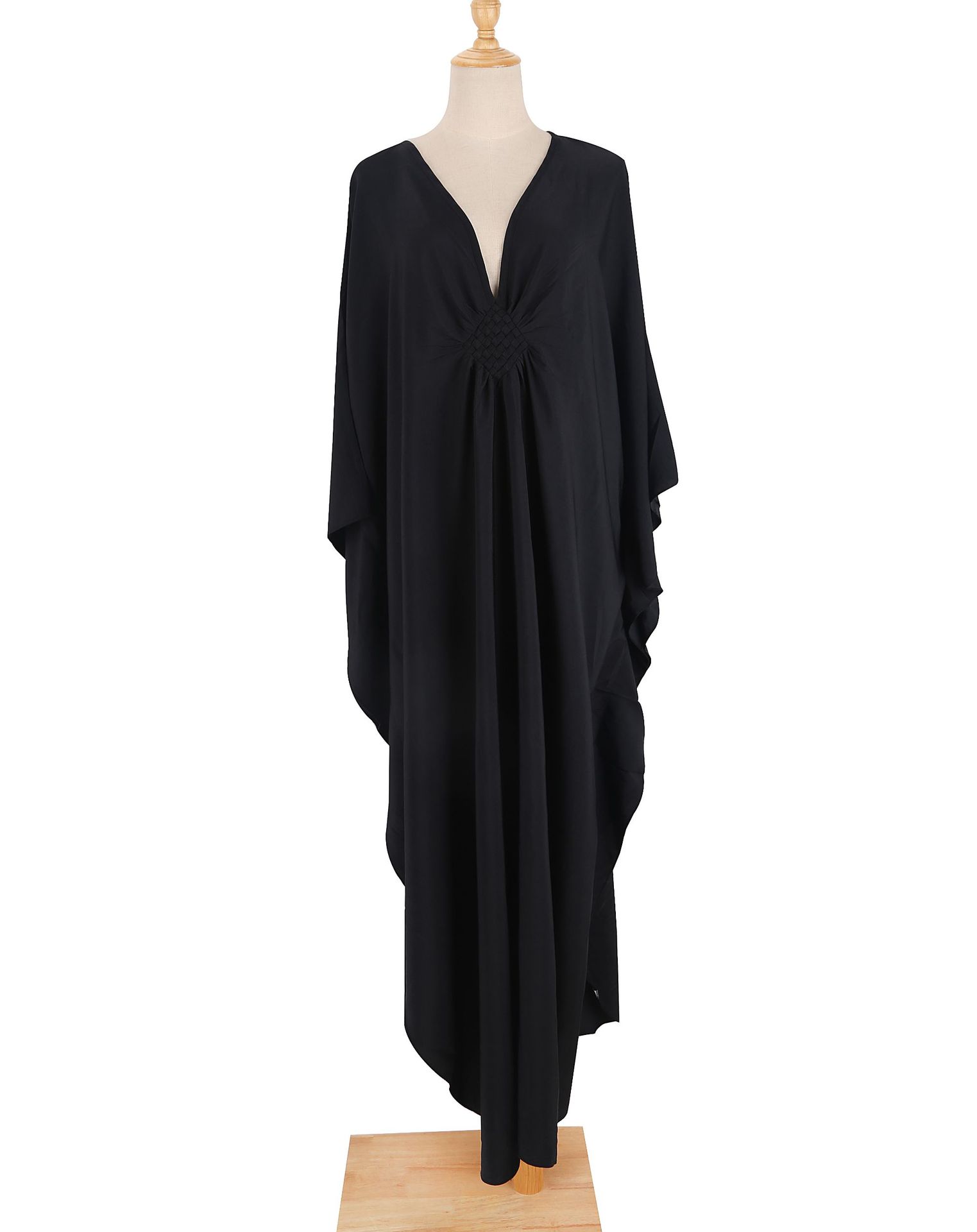 Women Solid Color Cover Up V N - Cover Up Kaftan avis et prix