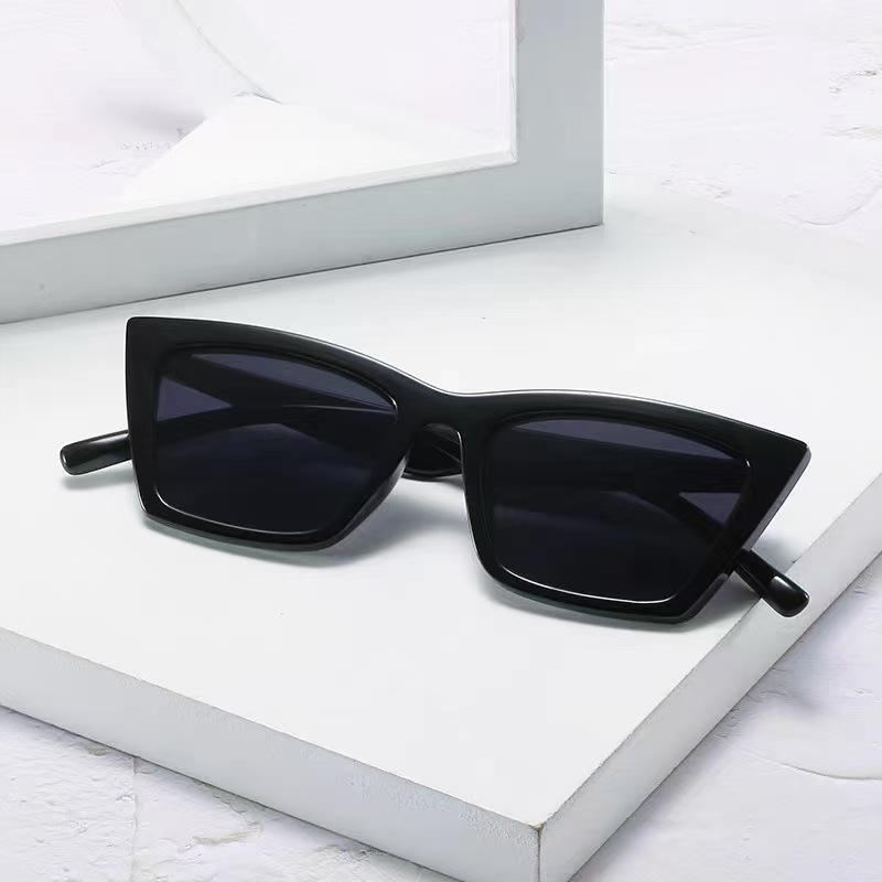 New Cat Eye Black Sunglasses W - Sunglasses Cat Eye avis et prix