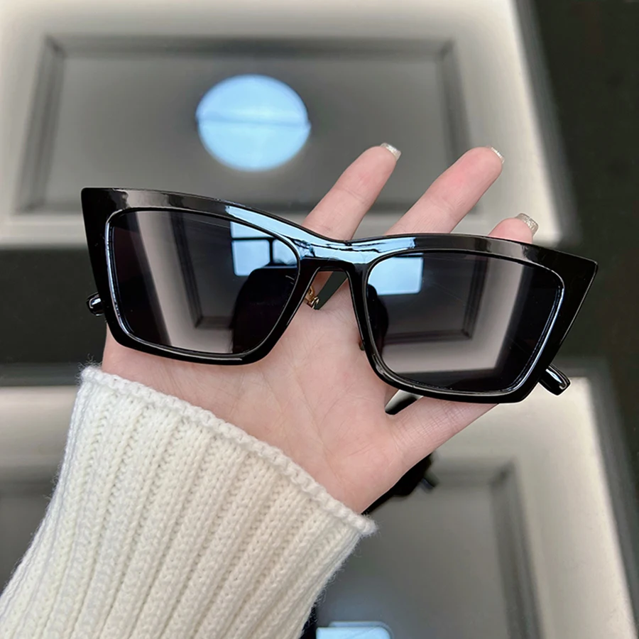 New Cat Eye Black Sunglasses W - Sunglasses Cat Eye avis et prix