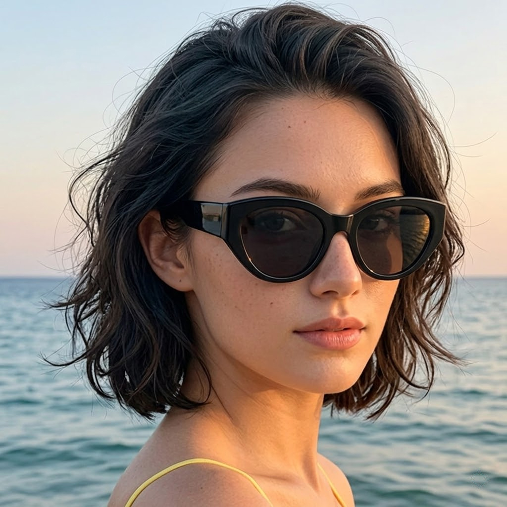 Women Men Classic Cat-Eye Pola - Sunglasses Cat Eye avis et prix