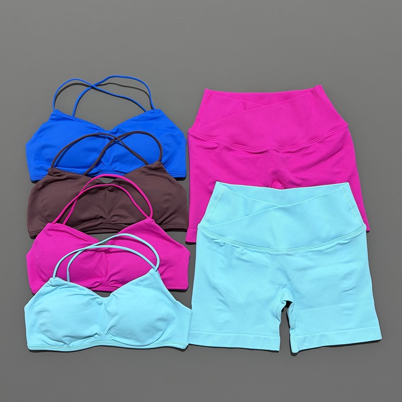 2 Piece Vision Gym Set Women Y - Crop Top Crochet avis et prix