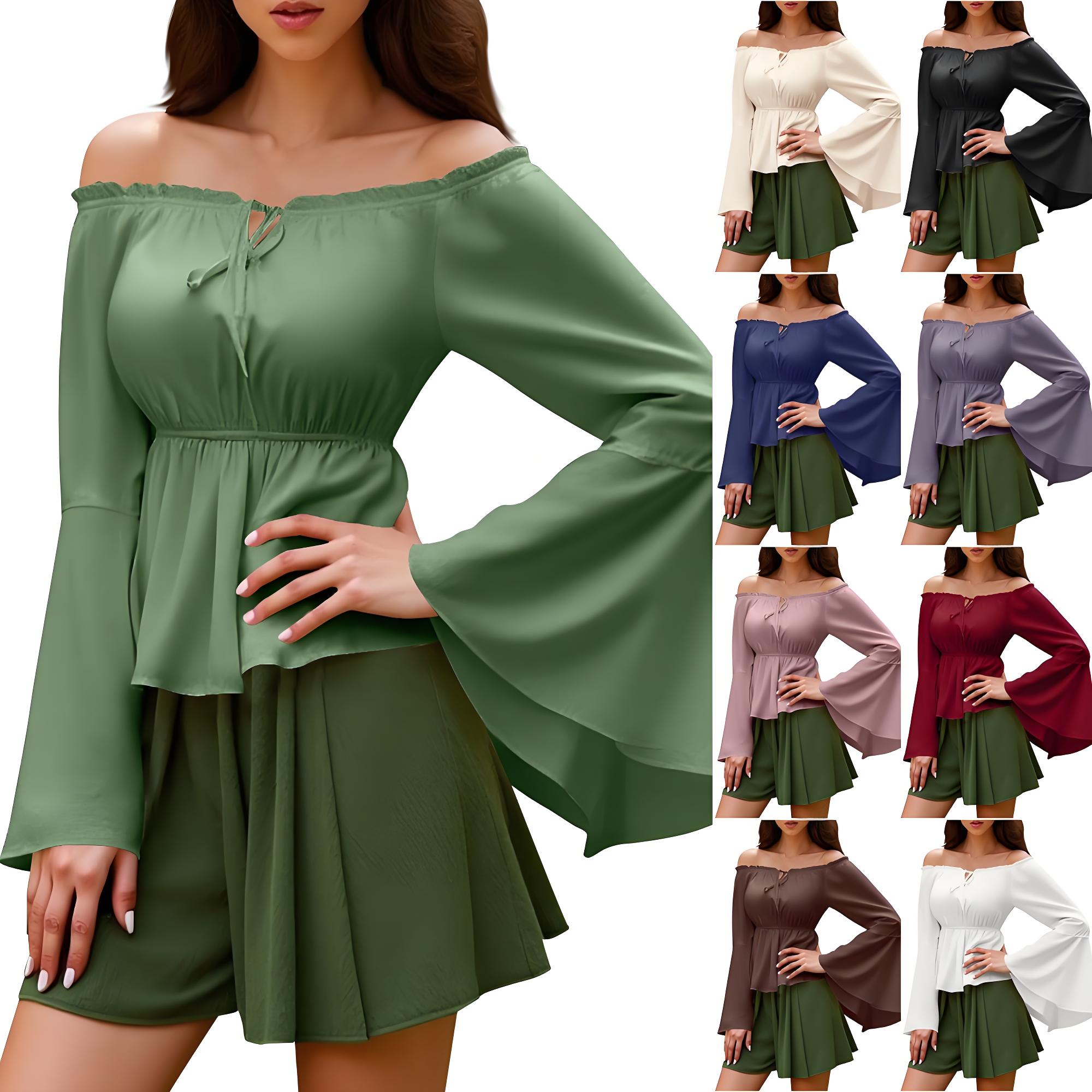 Renaissance Blouse Peasant Wom - Blouse Off Shoulder avis et prix