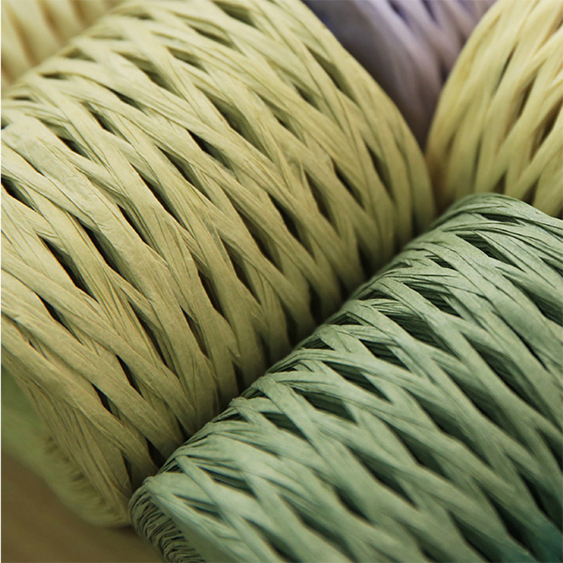 200m Natural Raffia Straw Yarn - Crochet Bag Raffia avis et prix