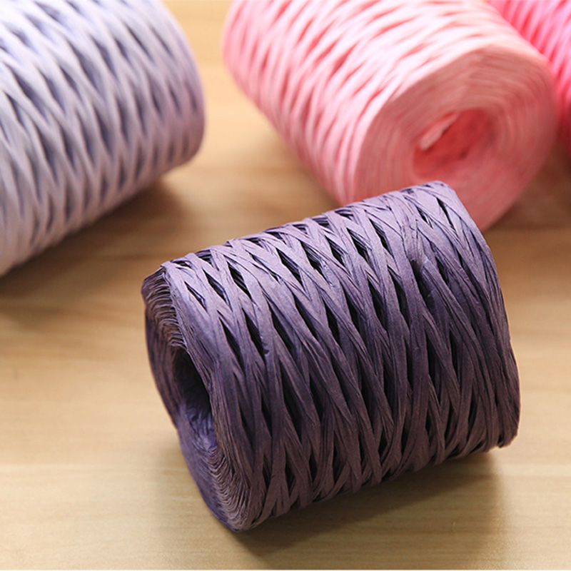 200m Natural Raffia Straw Yarn - Crochet Bag Raffia avis et prix