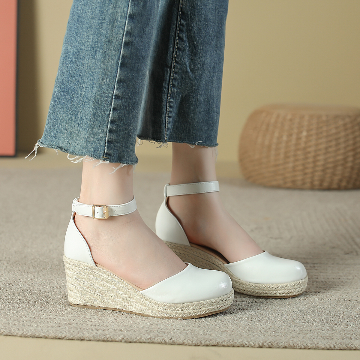 Women's Espadrille Wedge Sanda - Wedge Espadrille Women avis et prix
