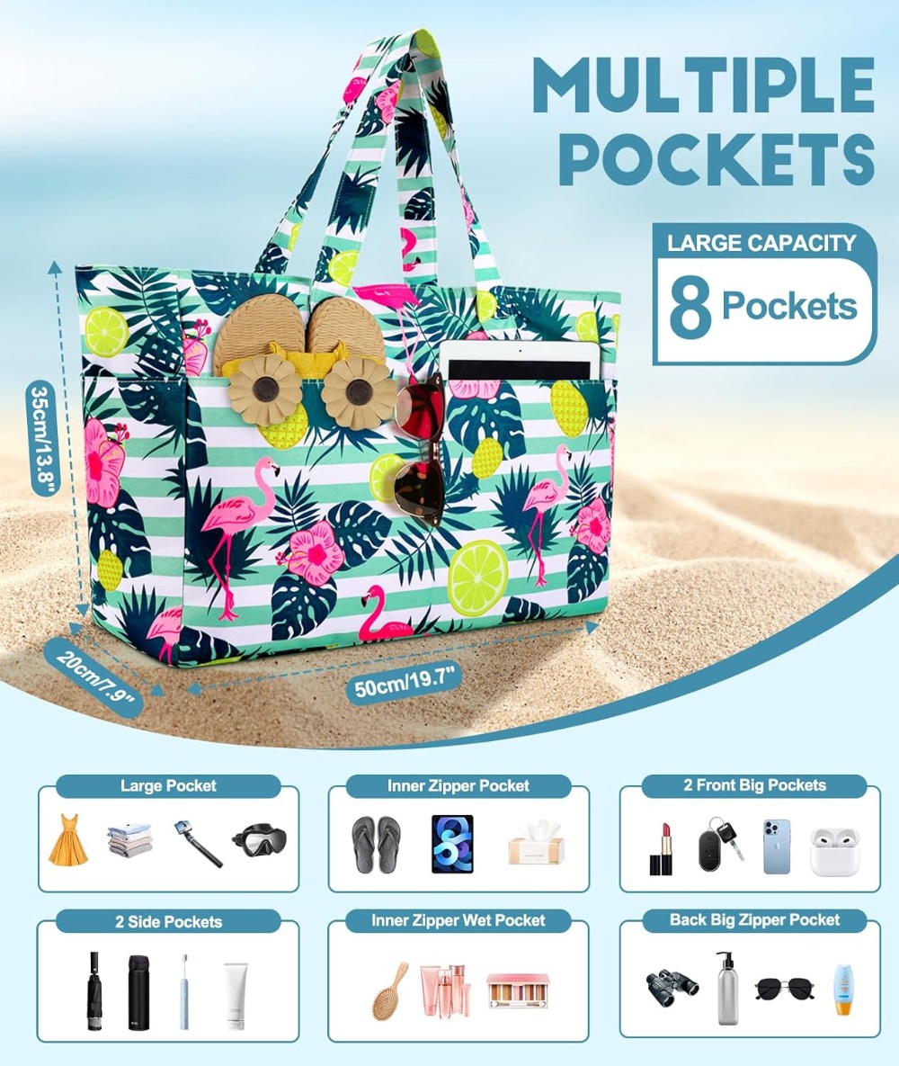 Extra Large Beach Bag Waterpro - Tote Bag Beach avis et prix