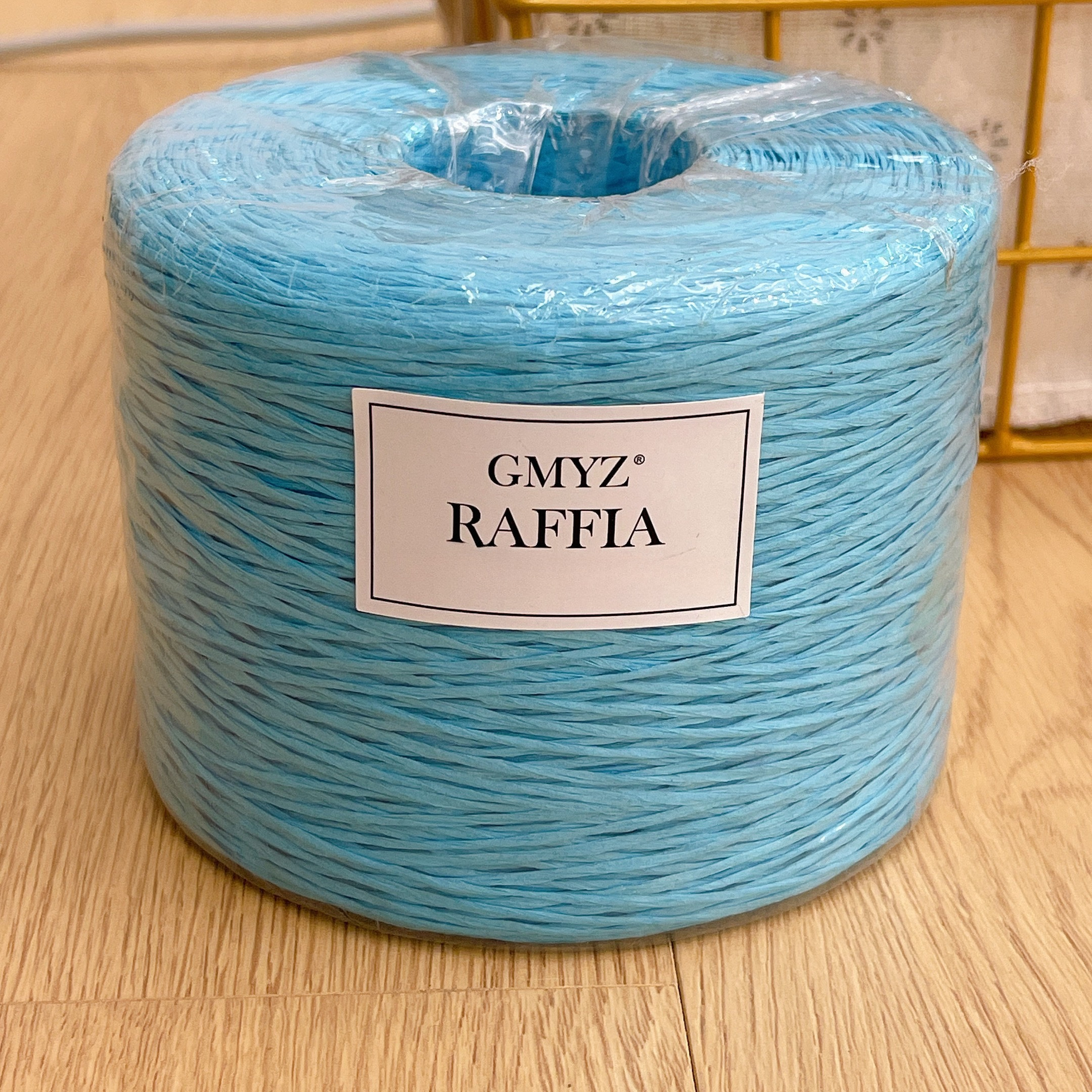 Plain Raffia Yarn Natural 220g - Crochet Bag Raffia avis et prix