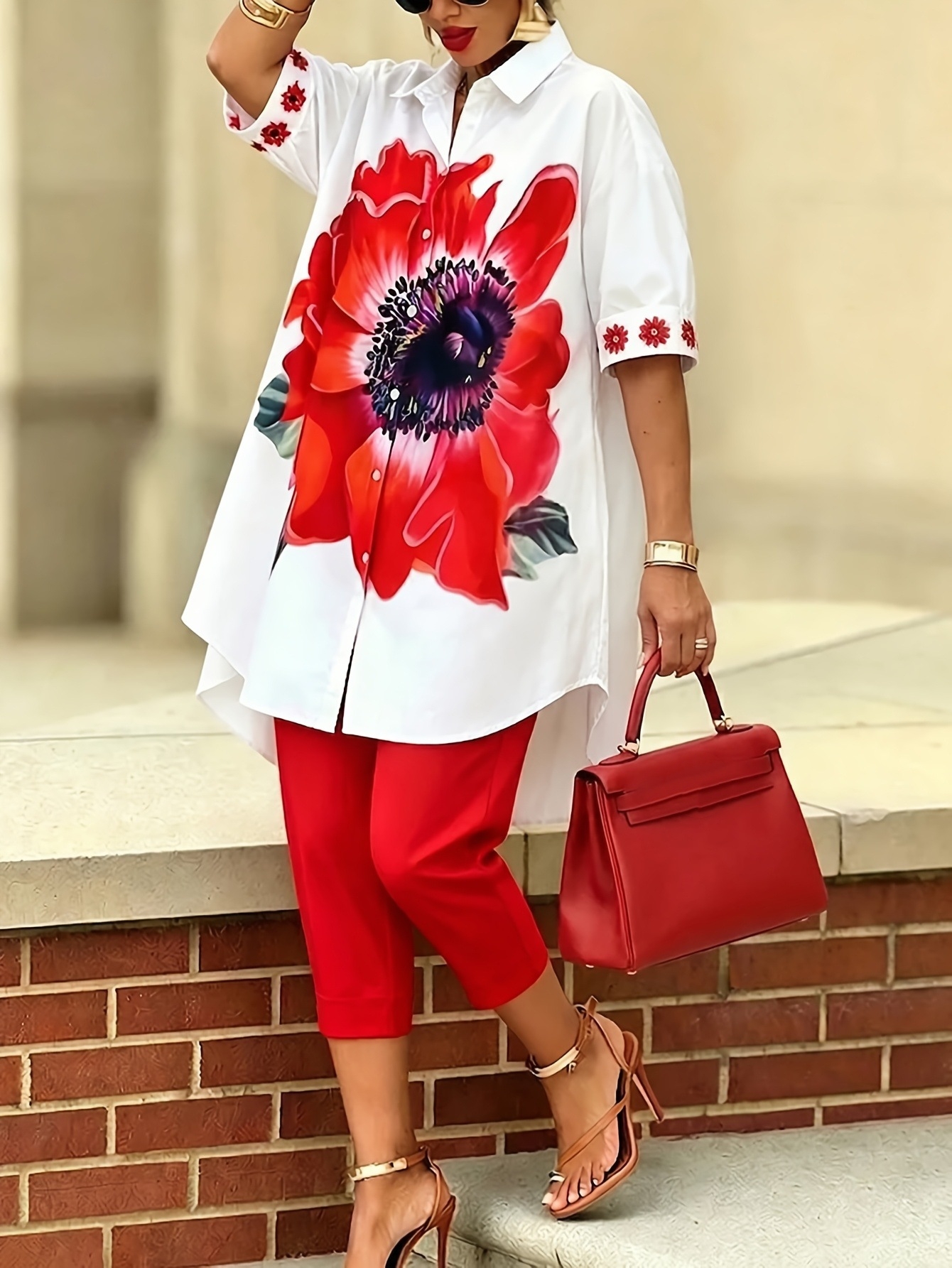 Vintage Women Floral Printed 2 - Romper Floral Print avis et prix