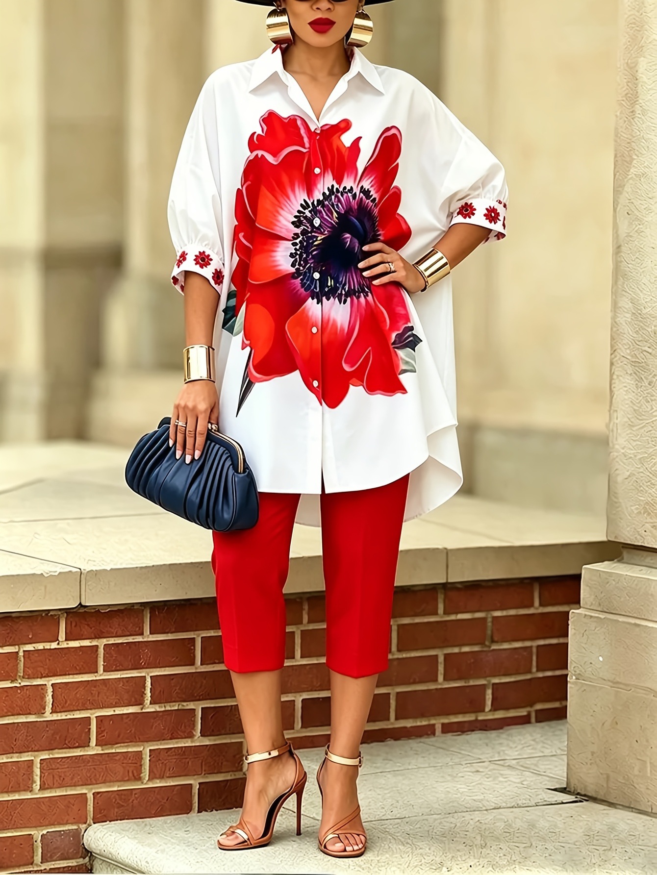 Vintage Women Floral Printed 2 - Romper Floral Print avis et prix
