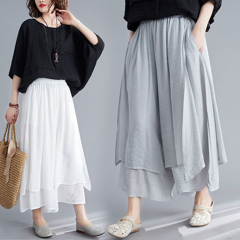 Cotton Linen Wide Leg Pants Wo - Linen Pant Wide avis et prix