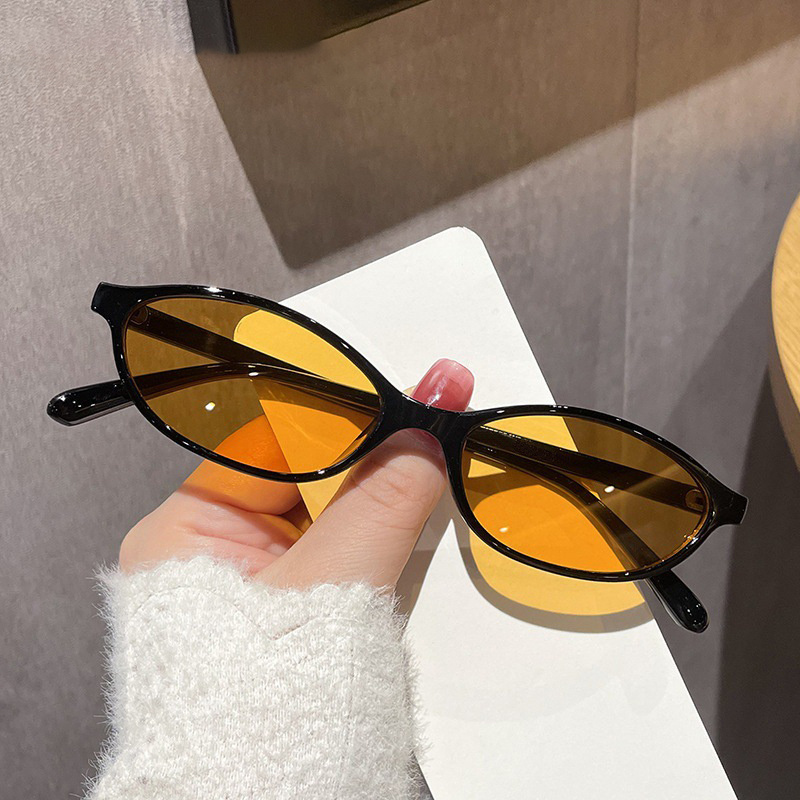 Retro Oval Frame Sunglasses Fa - Sunglasses Cat Eye avis et prix