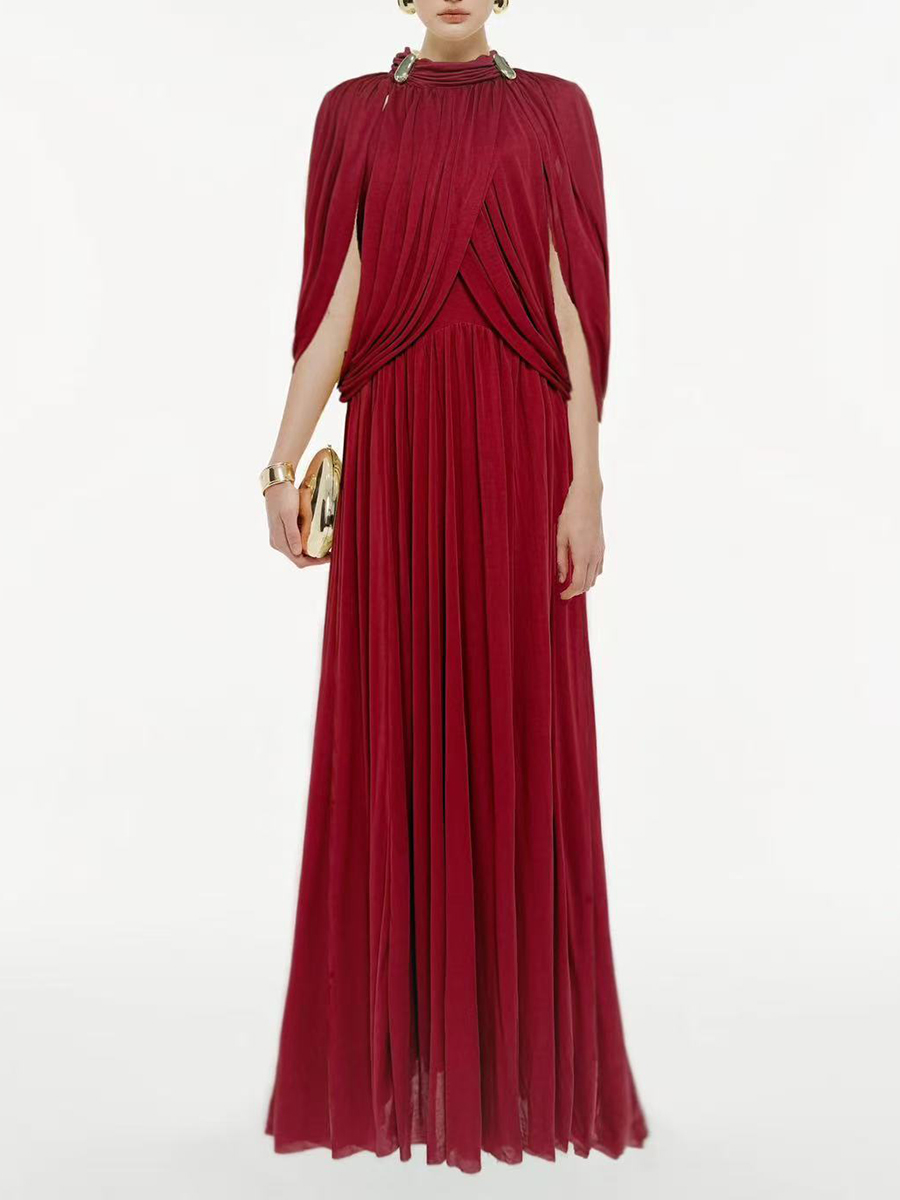 TWOTINSTYLE Fashion Spliced Fo - Linen Dress Wrap avis et prix