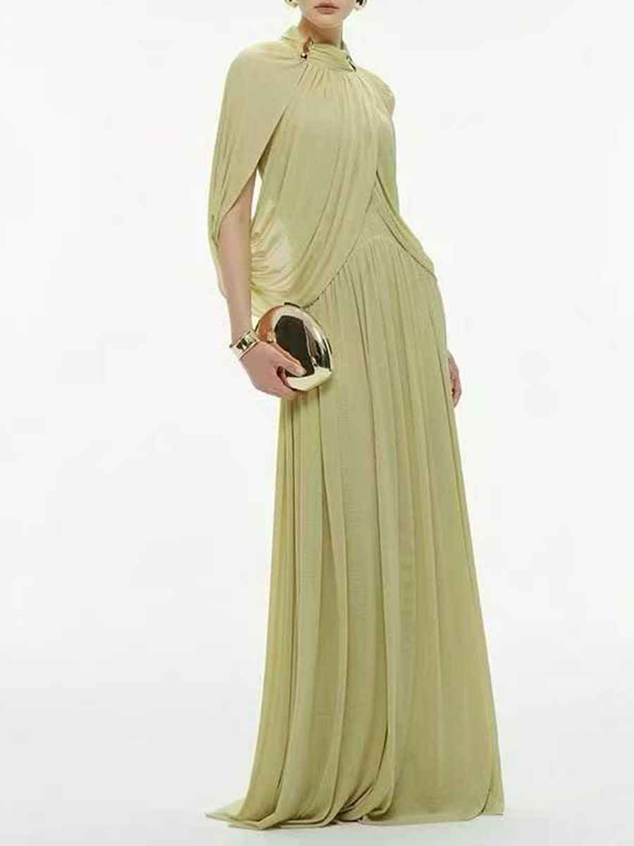 TWOTINSTYLE Fashion Spliced Fo - Linen Dress Wrap avis et prix