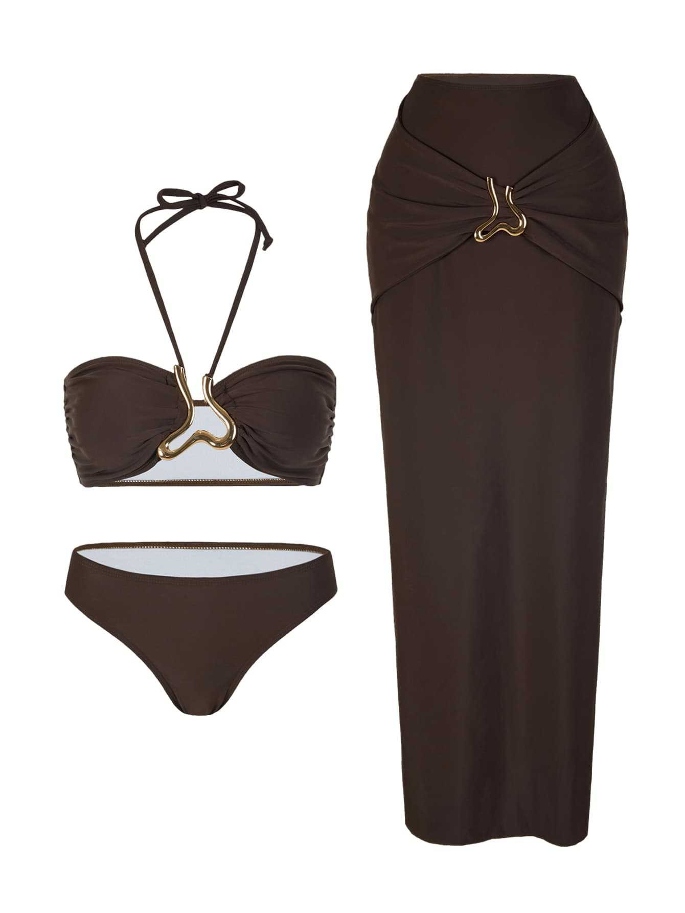 Women Sleeveless Tankini Bikin - Swimsuit Bikini Ruched avis et prix