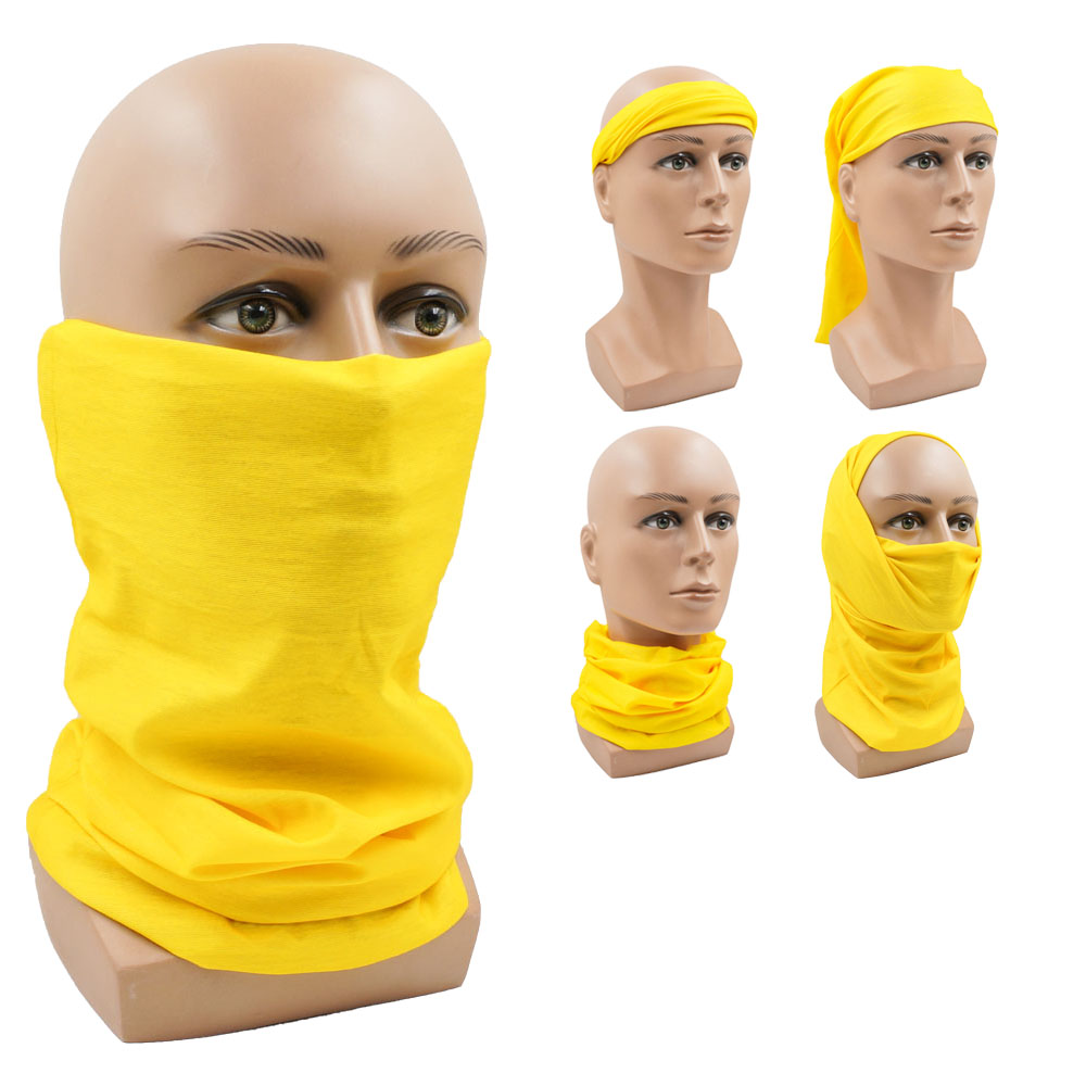 Yellow Multifunction Cycling N - Headband Summer Knit avis et prix