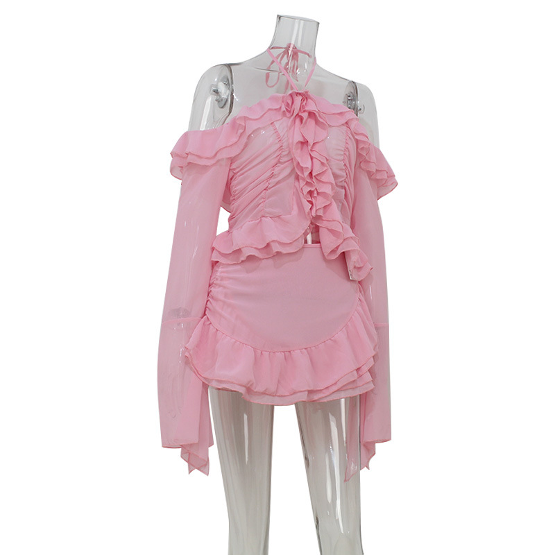 Women Holiday Sweet Ruffles 2  - Blouse Off Shoulder avis et prix