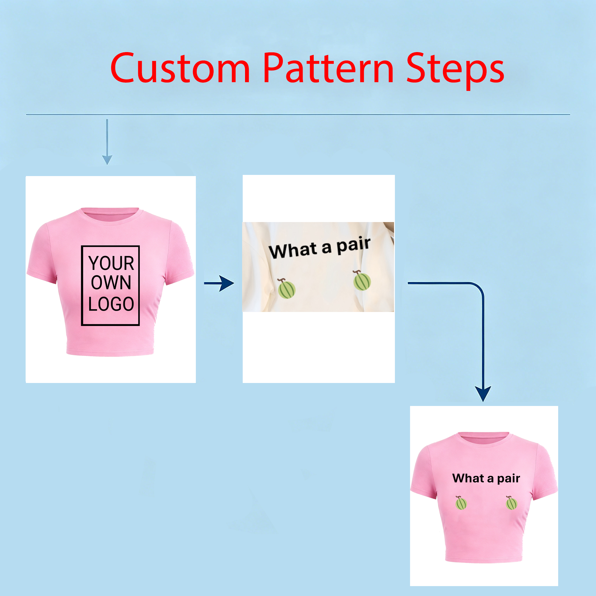 Customized Logo Pattern Womens - Crop Top Crochet avis et prix