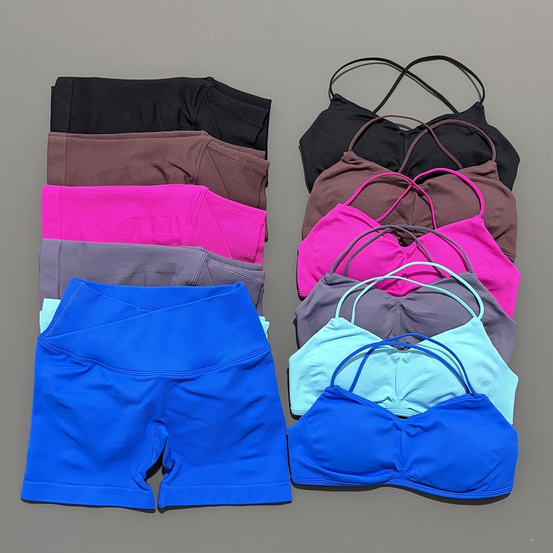 2 Piece Vision Gym Set Women Y - Crop Top Crochet avis et prix