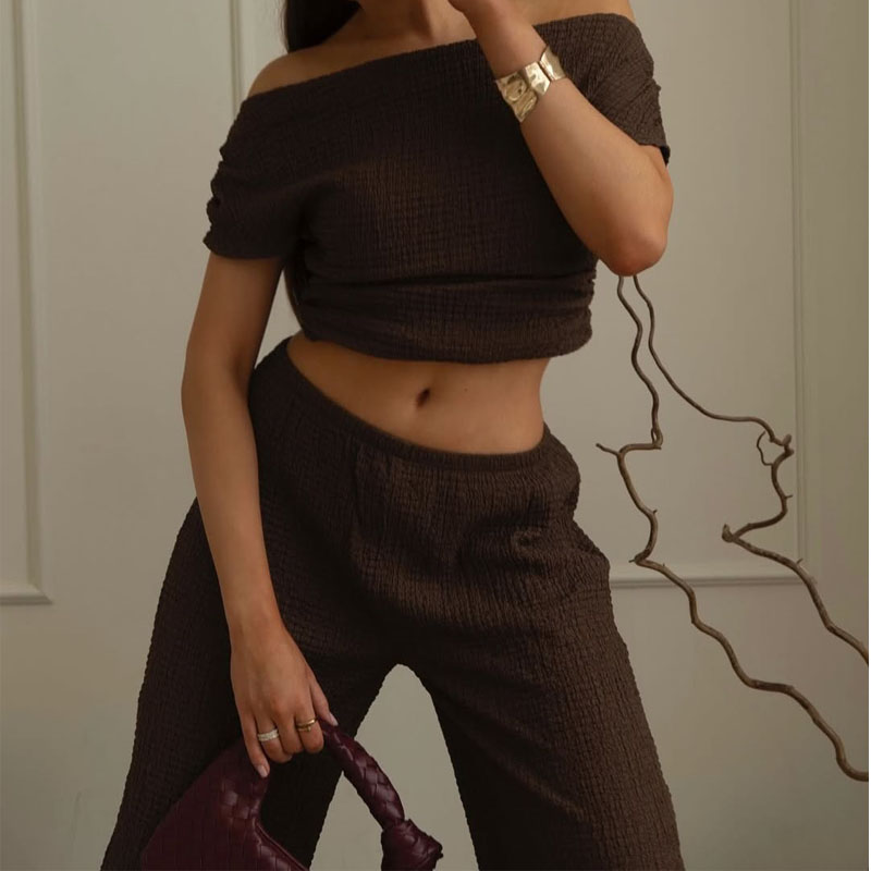 Pant Sets Linen Summer Women's - Linen Pant Wide avis et prix