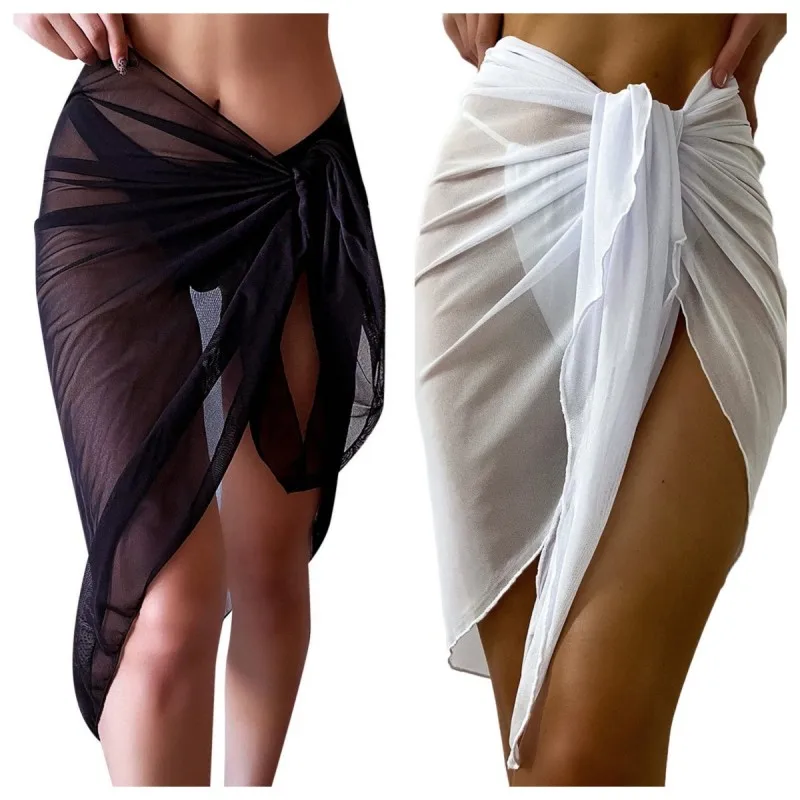 Summer Beach Dress Wrap Sheer  - Cover Up Kaftan avis et prix